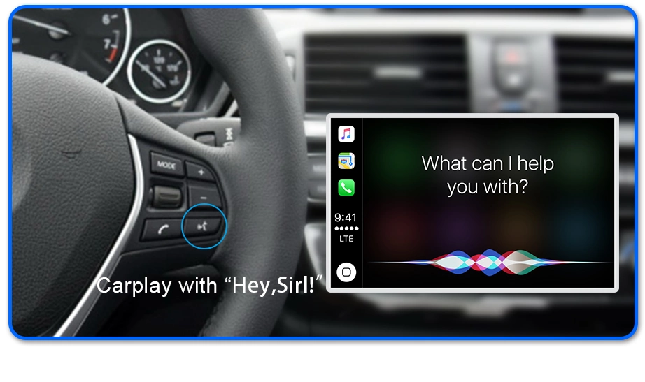 Wireless Auto Car Radio for BMW Nbt Carplay