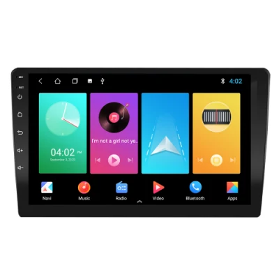 Topnavi 9 pouces écran tactile universel autoradio Bt5.0 4G DSP RDS Android Auto Carplay 2DIN système de Navigation GPS