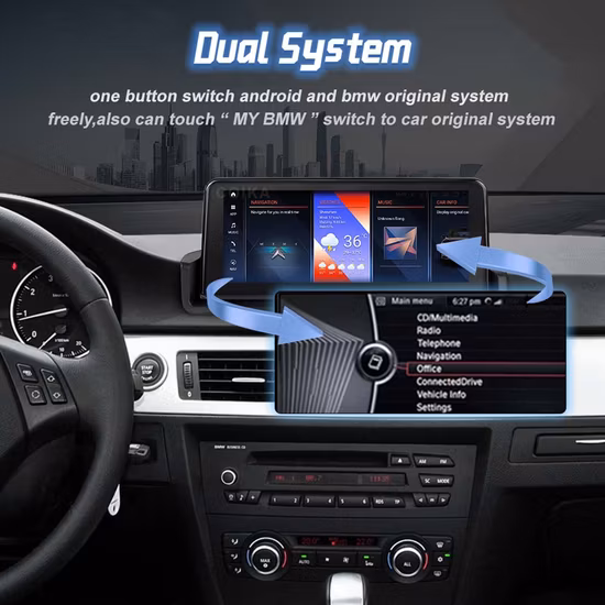 Autoradio E84 X1 Carplay pour BMW